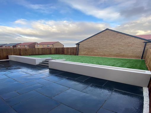 full garden transformation