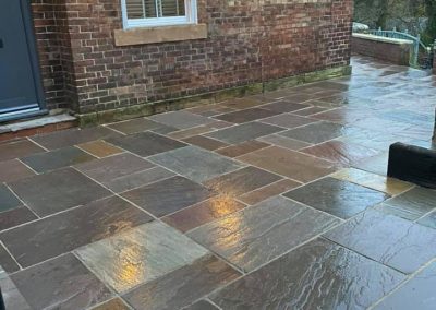 94sqm of paving